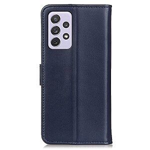 Θήκη Samsung Galaxy A73 5G Mad Mask Leather Wallet Case με βάση στήριξης, υποδοχές καρτών και μαγνητικό κούμπωμα Flip Wallet από συνθετικό δέρμα μπλε - Image 3