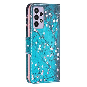 Θήκη Samsung Galaxy A73 5G OEM Wintersweet με βάση στήριξης, υποδοχές καρτών και μαγνητικό κούμπωμα Flip Wallet από συνθετικό δέρμα και TPU - Image 3