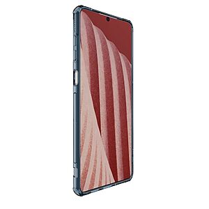 Θήκη Samsung Galaxy A73 5G NiLLkin Nature Pro Series Silicone Sockproof Transparent Πλάτη TPU μπλε / διάφανη - Image 5