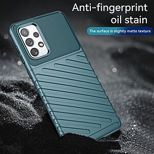 Θήκη Samsung Galaxy A73 5G OEM Thunder Series Πλάτη από ενισχυμένο TPU πράσινο - Image 5