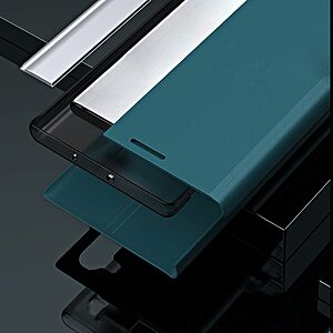 Θήκη Samsung Galaxy S22 Plus 5G New Design Leather Stand Cover από συνθετικό δέρμα μαύρο - Image 3