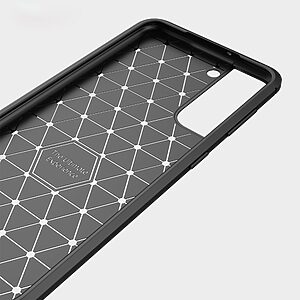 Θήκη Samsung Galaxy S22 Plus 5G Mad Mask Brushed TPU Carbon Πλάτη μπλε σκούρο - Image 4