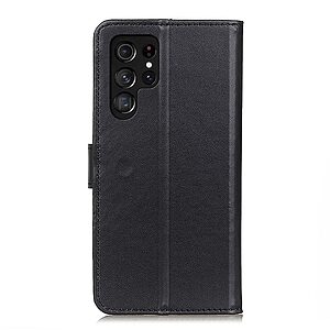 Θήκη Samsung Galaxy S22 Ultra 5G Mad Mask Leather Wallet Case με βάση στήριξης, υποδοχές καρτών και μαγνητικό κούμπωμα Flip Wallet από συνθετικό δέρμα μαύρο - Image 3