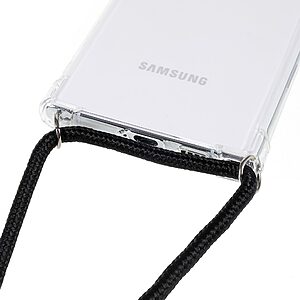 Θήκη Samsung Galaxy S22 Ultra 5G OEM Silicone Sockproof Transparent πλάτη με κορδόνι από αντικραδασμικό TPU - Image 4