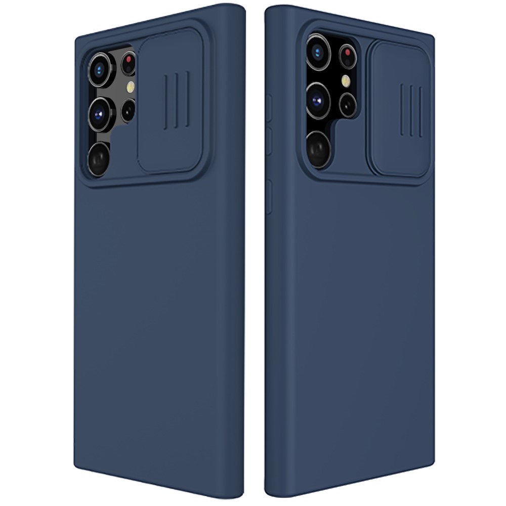 Θήκη Samsung Galaxy S22 Ultra 5G NiLLkin Camshield Liquid Series Πλάτη με προστασία για την κάμερα από σκλήρό Premium TPU μπλε Θήκη Samsung Galaxy S22 Ultra 5G NiLLkin Camshield Liquid Series Πλάτη με προστασία για την κάμερα από σκλήρό Premium TPU μπλε