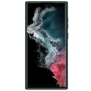 Θήκη Samsung Galaxy S22 Ultra 5G NiLLkin Camshield Liquid Series Πλάτη με προστασία για την κάμερα από σκλήρό Premium TPU πράσινο - Image 3