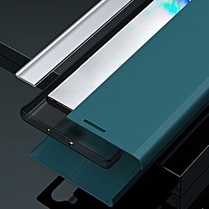 Θήκη Xiaomi 12 5G / 12X 5G New Design Leather Stand Cover από συνθετικό δέρμα γαλάζιο - Image 4