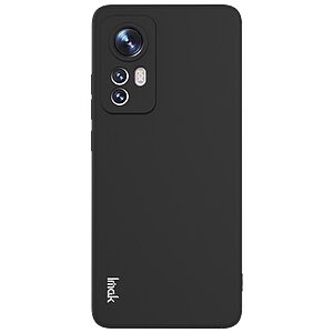 Θήκη Xiaomi 12 5G / 12X 5G IMAK UC-4 Series Soft Ultra Slim TPU πλάτη μαύρο - Image 3