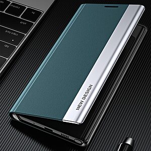 Θήκη Xiaomi 12 Pro 5G New Design Leather Stand Cover από συνθετικό δέρμα ροζ - Image 4