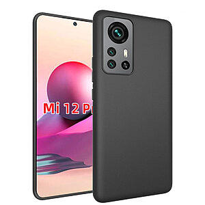 Θήκη Xiaomi 12 Pro 5G OEM Matte Premium v2 Πλάτη με ημίσκληρο TPU μαύρο