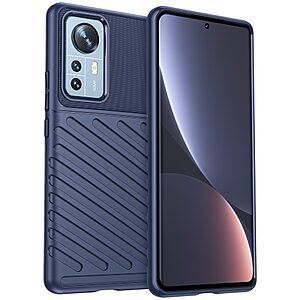 Θήκη Xiaomi 12 Pro 5G OEM Thunder Series Πλάτη από ενισχυμένο TPU μπλε