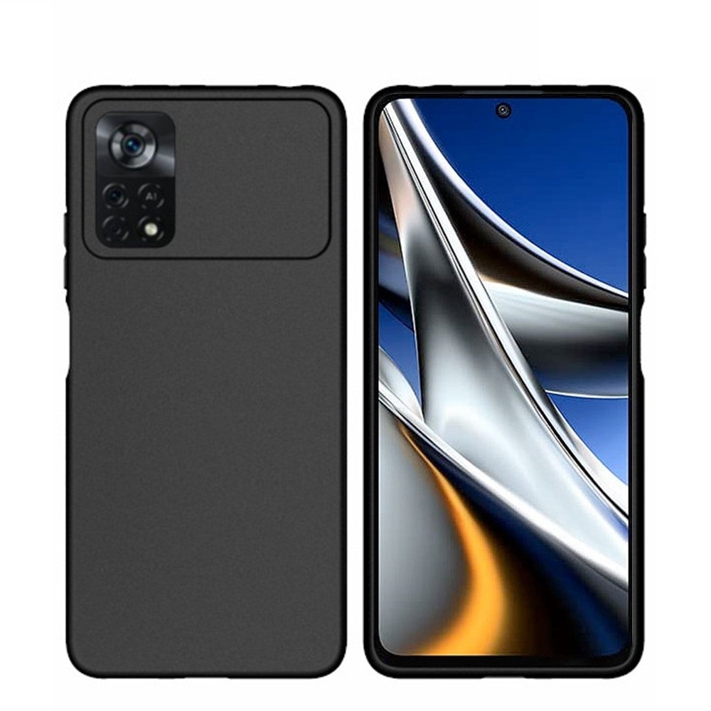 Θήκη Xiaomi Poco X4 Pro 5G OEM Matte Premium v2 Πλάτη με ημίσκληρο TPU μαύρο