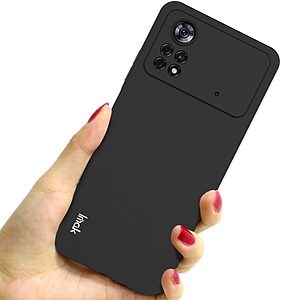 Θήκη Xiaomi Poco X4 Pro 5G IMAK UC-3 Series Soft Ultra Slim TPU πλάτη μαύρο - Image 3