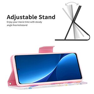 υποδοχές καρτών και μαγνητικό κούμπωμα Flip Wallet από συνθετικό δέρμα και TPU