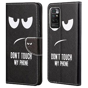 Θήκη Xiaomi Redmi Note 11 / 11S OEM Σχέδιο Don’t Touch My Phone με βάση στήριξης