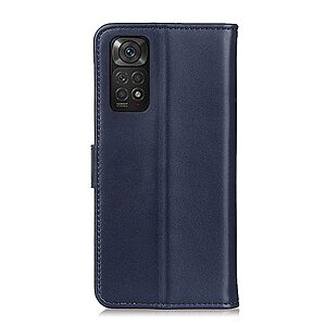 υποδοχές καρτών και μαγνητικό κούμπωμα Flip Wallet από συνθετικό δέρμα μπλε