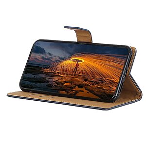 Θήκη Xiaomi Redmi Note 11 / 11S Mad Mask Leather Wallet Case με βάση στήριξης, υποδοχές καρτών και μαγνητικό κούμπωμα Flip Wallet από συνθετικό δέρμα μπλε - Image 5