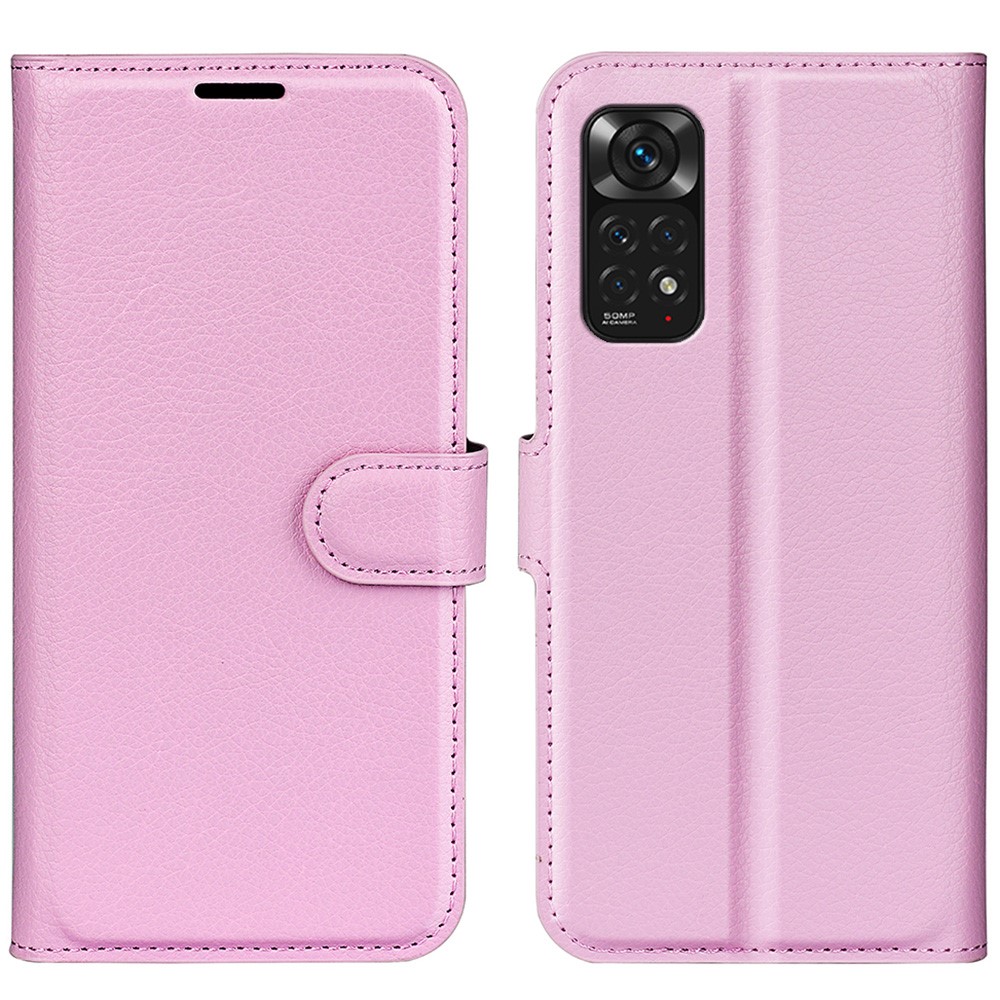 Θήκη Xiaomi Redmi Note 11 / 11S OEM Litchi Skin Leather με βάση στήριξης Θήκη Xiaomi Redmi Note 11 / 11S OEM Litchi Skin Leather με βάση στήριξης