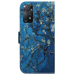 Θήκη Xiaomi Redmi Note 11 Pro / 11 Pro 5G OEM Wintersweet με βάση στήριξης, υποδοχές καρτών και μαγνητικό κούμπωμα Flip Wallet από συνθετικό δέρμα και TPU - Image 3