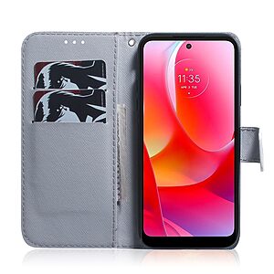 Θήκη Xiaomi Redmi Note 11 Pro / 11 Pro 5G OEM Wintersweet με βάση στήριξης, υποδοχές καρτών και μαγνητικό κούμπωμα Flip Wallet από συνθετικό δέρμα και TPU - Image 4