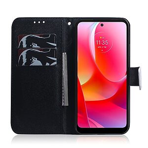 Θήκη Xiaomi Redmi Note 11 Pro / 11 Pro 5G OEM Cute Panda με βάση στήριξης, υποδοχές καρτών και μαγνητικό κούμπωμα Flip Wallet από συνθετικό δέρμα και TPU - Image 4