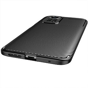Θήκη Xiaomi Redmi Note 11 / 11S OEM Beetle Series Carbon Fiber Πλάτη TPU μαύρο - Image 4