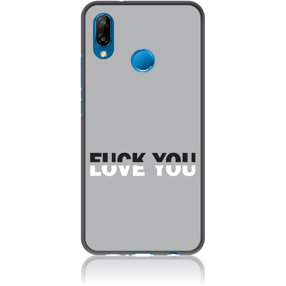 Θήκη για Huawei P20 lite Fuck You or Love You