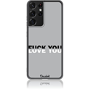 Θήκη για Samsung Galaxy S21 ULTRA Fuck You or Love You