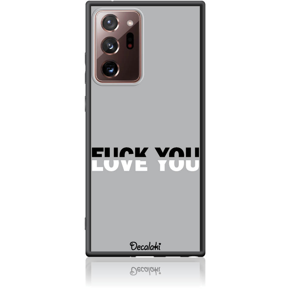 Θήκη για Samsung Galaxy Note 20 ULTRA Fuck You or Love You