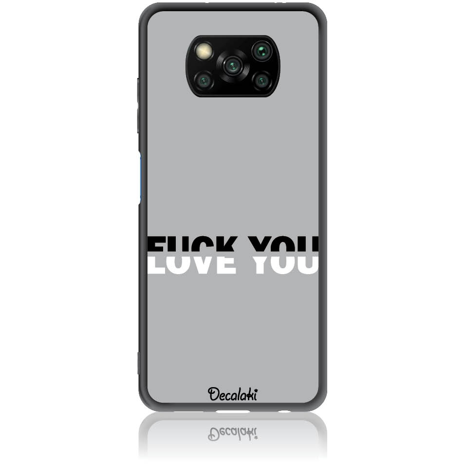 Θήκη για Xiaomi Poco X3 Pro / X3 NFC Fuck You or Love You