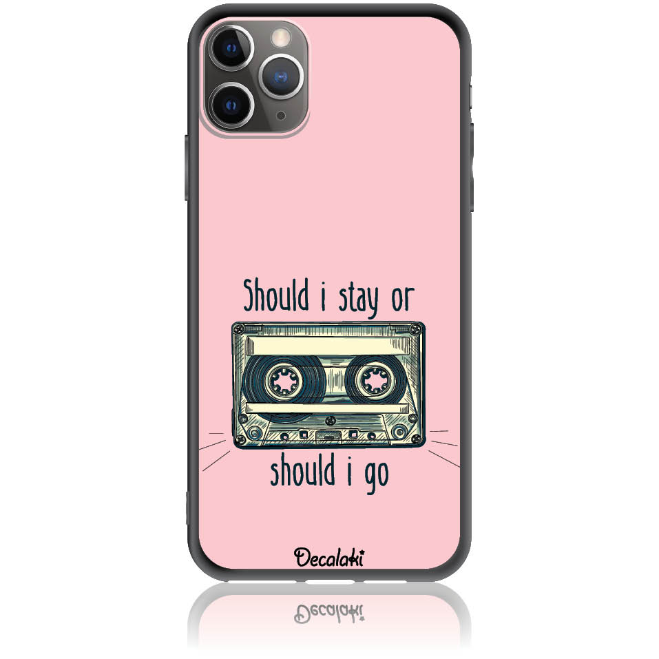Θήκη για iPhone 11 Pro Max Should i Stay or Should i Go