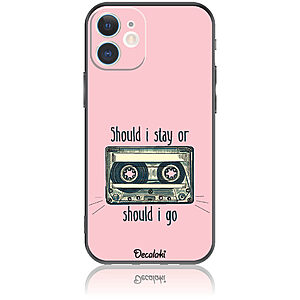 Θήκη για iPhone 12 Mini Should i Stay or Should i Go
