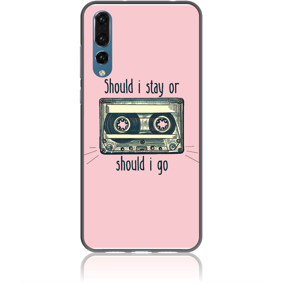 Θήκη για Huawei P20 Pro Should i Stay or Should i Go