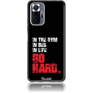 Θήκη για Xiaomi Redmi Note 10 Pro Go Hard Gym Addicted