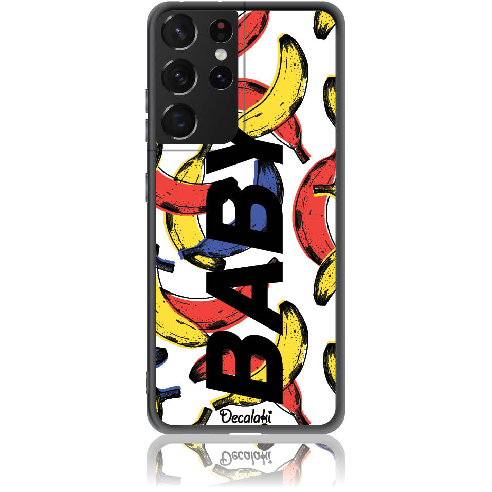 Θήκη για Samsung Galaxy S21 ULTRA 90s Banana Baby