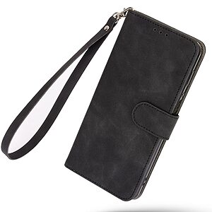 Θήκη Huawei Nova 9 Se OEM Leather Skin touch Feeling με βάση στήριξης, υποδοχές καρτών και μαγνητικό κούμπωμα μαύρο - Image 5