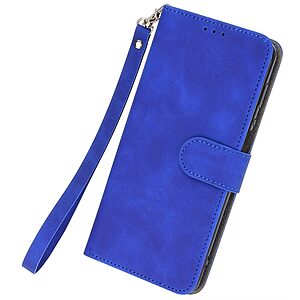 Θήκη Huawei Nova 9 Se OEM Leather Skin touch Feeling με βάση στήριξης, υποδοχές καρτών και μαγνητικό κούμπωμα μπλε - Image 5