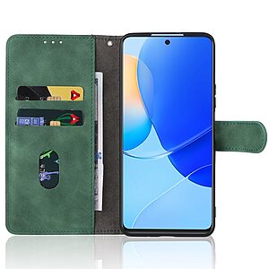 υποδοχές καρτών και μαγνητικό κούμπωμα πράσινο