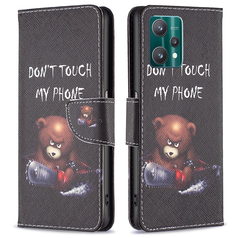 Θήκη Realme 9 Pro OEM Angry bear with chainsaw με βάση στήριξης