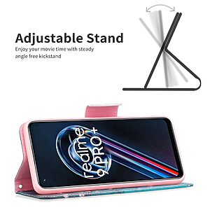 Θήκη Realme 9 / 9 Pro Plus 5G OEM Wintersweet με βάση στήριξης, υποδοχές καρτών και μαγνητικό κούμπωμα Flip Wallet από συνθετικό δέρμα και TPU - Image 4