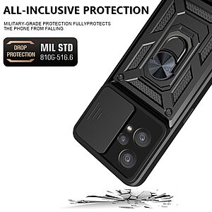 Kickstand και Βάση στήριξης από σκλήρό Premium TPU μπλε