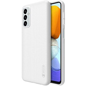 Θήκη Samsung Galaxy M23 5G NiLLkin Super Frosted Shield Series Πλάτη από Premium σκληρό πλαστικό λευκό