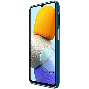 Θήκη Samsung Galaxy M23 5G NiLLkin Super Frosted Shield Series Πλάτη από Premium σκληρό πλαστικό μπλε - Image 5