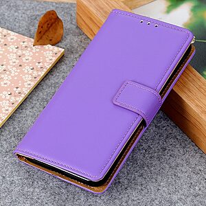 Θήκη Samsung Galaxy M53 5G Mad Mask Leather Wallet Case με βάση στήριξης, υποδοχές καρτών και μαγνητικό κούμπωμα Flip Wallet από συνθετικό δέρμα μωβ - Image 5