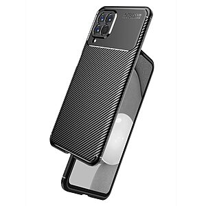 Θήκη Samsung Galaxy M53 5G Mad Mask Beetle Series Carbon Fiber Πλάτη TPU μαύρο - Image 3
