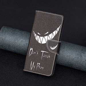 Θήκη Xiaomi Poco M4 Pro 4G OEM Μalicious Face with chainsaw με βάση στήριξης, υποδοχές καρτών και μαγνητικό κούμπωμα Flip Wallet από συνθετικό δέρμα και TPU - Image 5