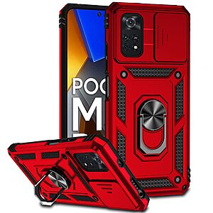 Θήκη Xiaomi Poco M4 Pro 4G Mad Mask Camshield Armor Guard Πλάτη με προστασία για την κάμερα
