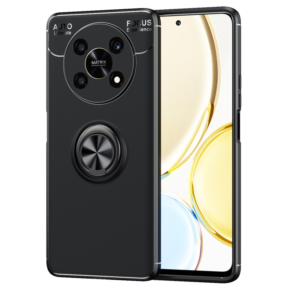 Θήκη Honor Magic4 Lite 5G OEM Magnetic Ring Kickstand / Μαγνητικό δαχτυλίδι / Βάση στήριξης TPU μαύρο