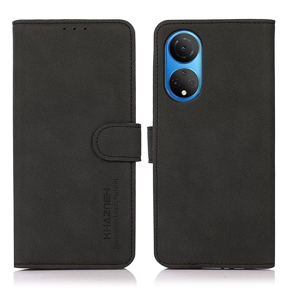 Θήκη Honor X7 KHAZNEH Litchi Skin Texture Leather με βάση στήριξης