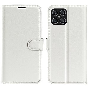 Θήκη Honor X8 OEM Litchi Skin  Leather με βάση στήριξης